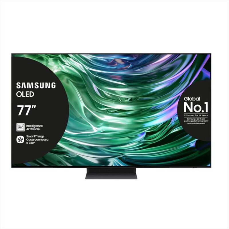 SAMSUNG - Smart TV OLED UHD 4K 77" QE77S90DAEXZT-GRAPHITE BLACK
