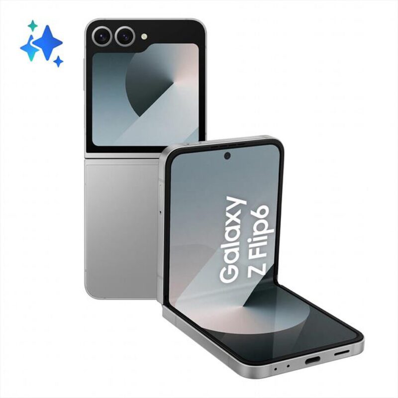 SAMSUNG - Galaxy Z Flip6 12+256GB-Silver Shadow