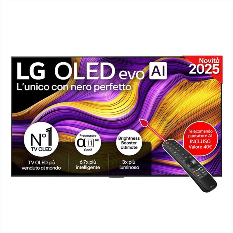 LG - Smart TV OLED UHD 4K 55" OLED55G54LW-Silver