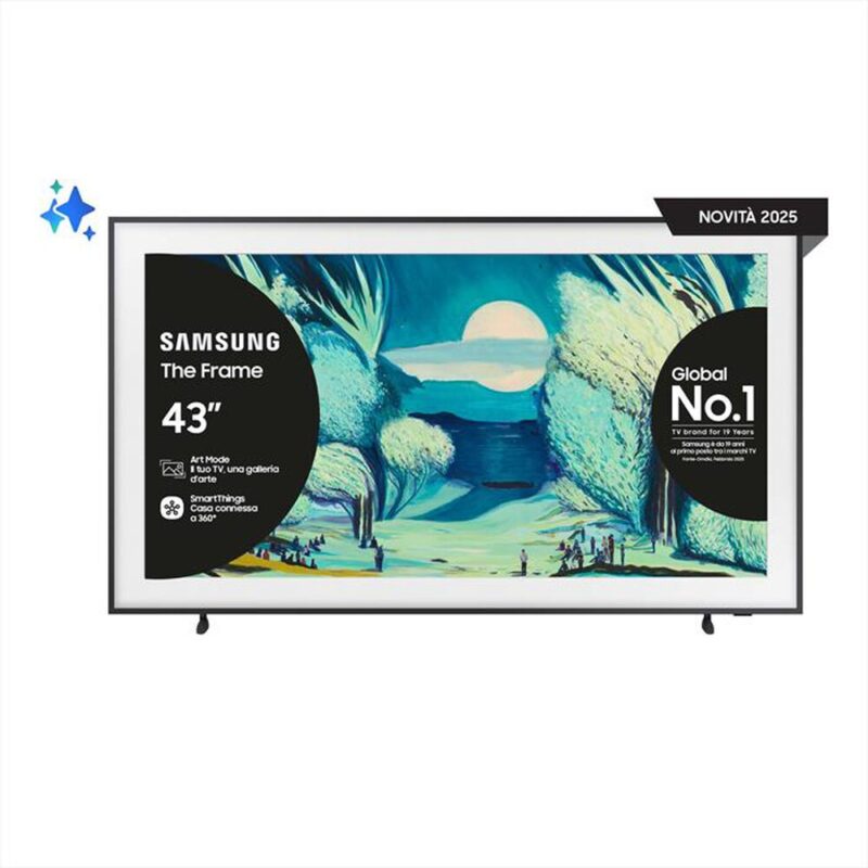 SAMSUNG - Smart TV Q-LED UHD 4K 43" QE43LS03FAUXZT-Black