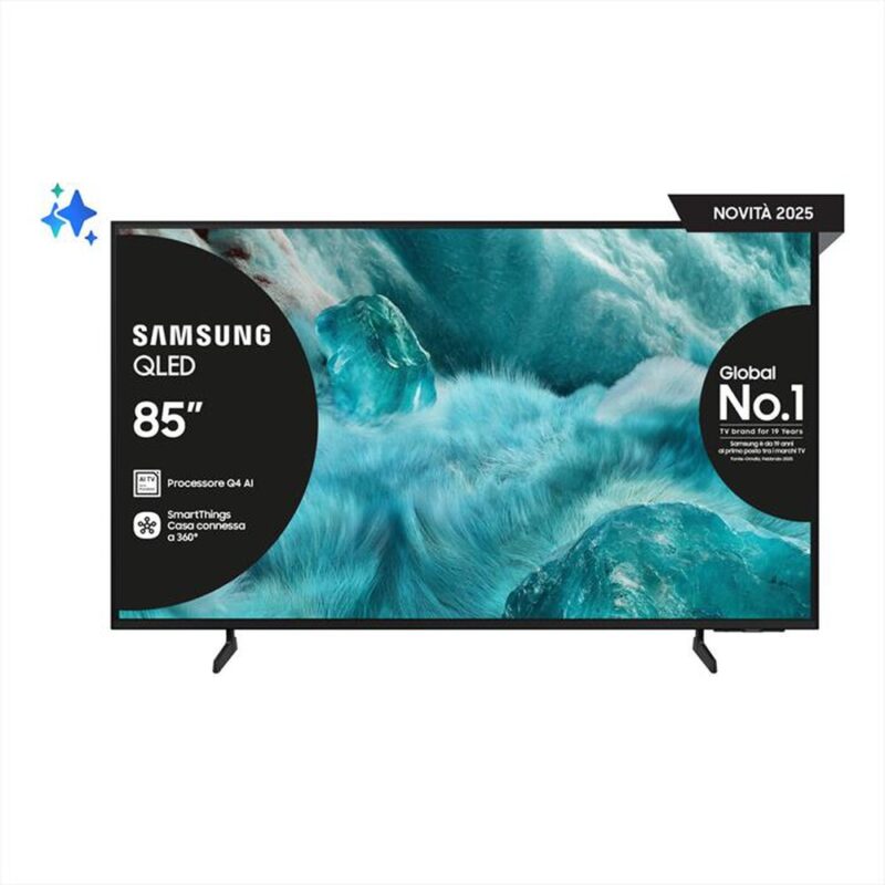 SAMSUNG - Smart TV Q-LED UHD 4K 85" QE85Q7FAAUXZT-Black
