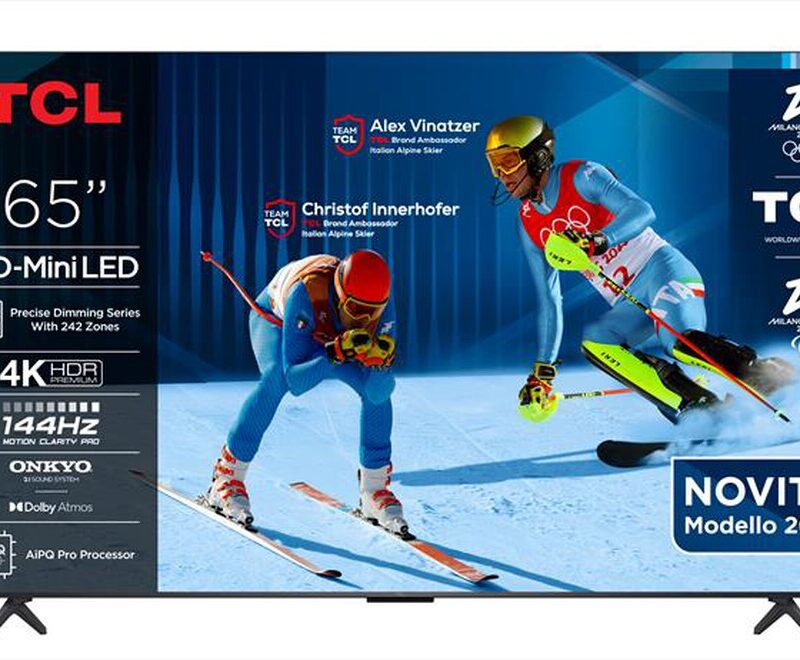 TCL - Smart TV MINI LED UHD 4K 65" 65C69K-Metallico